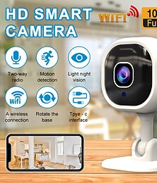 abordables -A3 1080p surveillance ip wifi caméra mini maison intelligente interphone bidirectionnel caméra de surveillance audio vidéo nuit wifi moniteur de sécurité