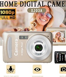 ieftine -HD 1080p cameră digitală de acasă cameră video cameră digitală slr de 16 mp Zoom digital 4x cu ecran LCD de 1,77 inchi