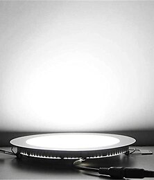 cheap -LED Ultra thin Downlight Lamp 3W 6W 9W Led Ceiling Recessed Grid Downlight Slim Round Panel Light