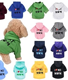 halpa -Koirat Kissat Hupparit Muoti Juhla Talvi Hengittävä Pehmeä Pestävä Mukava Joulu ulko- Rento / arki Koiran vaatteet for Bichon Frise Pomeranian Pienelle lemmikille papillon Small