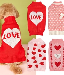 preiswerte -Hund Katze Pullover Jumper Mode Cool Winter Atmungsaktiv Weich Waschbar Bequem Halloween Outdoor Alltagstauglich Hundebekleidung for Bichon Frise Zwergspitz Baby Haustier Papillon Klein