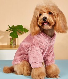 billiga -hundkläder modemärke ledig söt ins vind katt kläder grossist ny vinter varmt kaninhår husdjurskläder