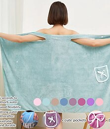 abordables -hors épaule portable serviette de bain wrap femmes surdimensionné absorbant l'eau spa de plage gym peignoirs slip robe serviette de bain bain douche couvrir tube robe de nuit robe de nuit robe de