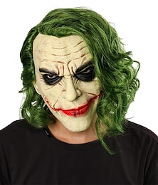 abordables -Homme Cosplay Halloween Accessoires d'Halloween Masque de mascarade  pour  Halloween Mascarade