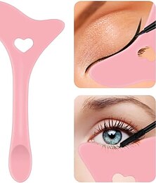 halpa -silikoni eyeliner meikki stensiilit siipien kärjet marscara piirustus huulipuna käyttöapu kasvovoide naamio applikaattori meikki kauneustyökalu