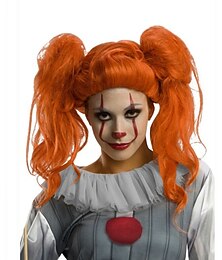 economico -Parrucca Pennywise per parrucche da festa per cosplay di Halloween da donna