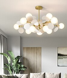 preiswerte -Modern Sputnik Chandelier Acrylic Pendant Light 8/10/12 Head Creative Ceiling Lights Lighting Fixture,for Restaurant Living Room Bedroom Coffee Shop Art Deco 110-240V