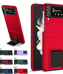 abordables -teléfono Funda Para Samsung galaxia Z Flip 7 Z Flip 6 Z Flip 5 Z Flip 4 Z Flip 3 Funda Trasera Caballete Antigolpes Retro ordenador personal
