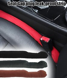 お買い得  -2pc カーシートギャップフィラーユニバーサルソフト漏れ防止パッド漏れ防止パッド
