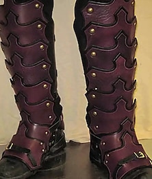 levne -Retro Punk a gotika Středověké Maškarní Kamaše Návleky na boty Ren Faire Válečník Rytíř Viking Pánské Unisex Viking Výkon Párty Podium Dospělé Kryt obuvi Chrániče na nohdy