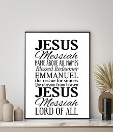 billiga -jesus christ wall art canvastavlor och affischer bilder dekorativ tygmålning för vardagsrumsbilder utan ram