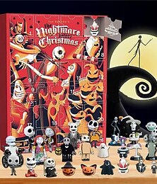 cheap -Christmas Doll Advent Calendar 2023 Contains 24 Gifts, Xmas Horror Figures Countdown Calendar with Surprise Toys, The Nightmare Before   Christmas Collectible Figures Gifts for Kids