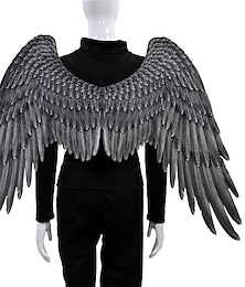cheap -Angel / Devil Wings Party Costume Masquerade Devil Wings Adults' Men's Women's Cosplay Halloween Party Halloween Masquerade Halloween Masquerade Mardi Gras Easy Halloween Costumes