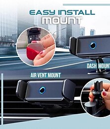 olcso -autó intelligens elektromos zár mobiltelefon tartó tartó forxiaomi légtelenítő klip állvány automatikus indukciós rögzítő tartó