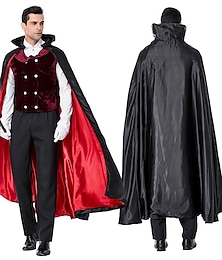levne -Upír Drákula Cosplay kostým Maškarní Dospělé Pánské Úbory cosplay Večírek Karneval Plesová maškaráda Mardi Gras Jednoduchý karnevalový kostým