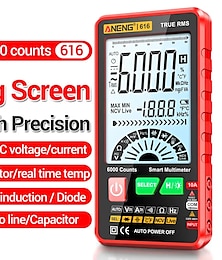 cheap -6000 Counts Digital Multimeter with Large Screen Backlight Portable AC/DC Test Tool