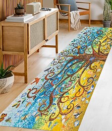 voordelige -levensboom antislip vloermat oliebestendig tapijt binnen buiten mat slaapkamer decor badkamer mat entree tapijt deurmat