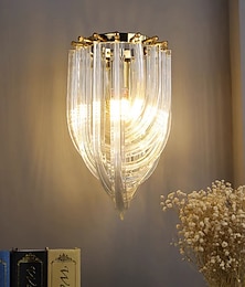 abordables -Cristal Interior LED Tradicional / Clásico Lámparas de pared para interiores Sala de estar Dormitorio Metal Luz de pared CA 110V CA 220V 1 W