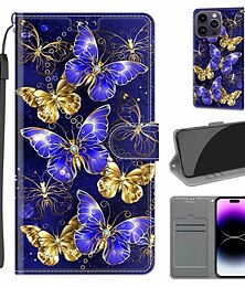 お買い得  -電話 ケース 用途 iPhone 16 iPhone 15 プロマックスプラス iPhone 15 Pro Max 14 Plus 13 12 11 Pro Max ウォレットカードケース フリップカバー スタンド付き 全身保護 カード挿入口 フラワー 花 TPU PUレザー