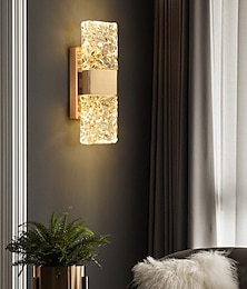 cheap -LED Wall Sconces Crystal Wall Lamps Wall Sconces Bedroom Shops Cafes Glass Wall Light 110-240V