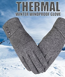 voordelige -winter dames thermische touchscreen handschoenen winddichte warme fluwelen handschoen fietshandschoenen