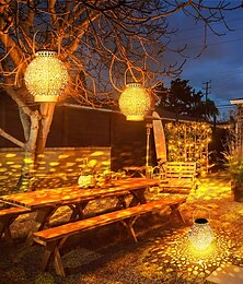 billige -led solar lanterne for utvendig vintage metall solenergi lamper vanntette hengende hage dekorasjon solenergi lys til jul veranda