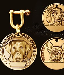 abordables -Chien Chat Etiquettes Réfléchissant Ajustable Portable Extérieur Marche