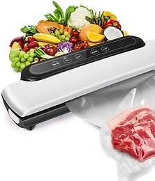 abordables -Scelleuse sous vide automatique pour aliments, avec kit de démarrage, voyants lumineux, facile à nettoyer et à sécher & modes d'aliments humides