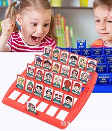 זול -נחשו מי אני צעצועי פאזל קלפים נימוק הגיוני ניחוש משחקי אופי אינטראקציה הורה-ילד שחמט וצעצועים קלפים