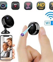 billiga -hdq15 minikamera övervakning ip wifi hd 1080p mörkerseende fjärrkontroll smart hem mikrosäkerhetsskydd babymonitorkameror