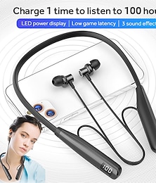 Недорогие -GM-Y10 Наушники с шейным ободом В ухе Bluetooth 5.3 Эргономический дизайн Стерео Глубокий бас для Яблоко Samsung Huawei Xiaomi MI Отдых и Туризм Бег Повседневное использование