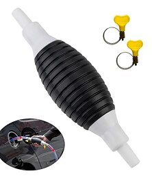 abordables -starfire 1pc voiture carburant gaz main amorce pompe manuelle pompe de conduite de carburant pompes à carburant outil de voiture transfert amorce pour gaz essence diesel huile liquide eau avec clips