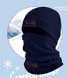 abordables -Hombre Mujer Máscara de esquí Gorro de  Esquí Al aire libre Invierno Mantiene abrigado Resistente al Viento Transpirable Sombrero para Esquí Camping / Senderismo Snowboard Deportes de Invierno