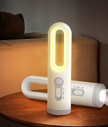 economico -luce notturna a led con sensore di movimento torcia portatile 2 in 1 con sensore dal crepuscolo all'alba per la camera da letto, il bagno, la lettura, il campeggio