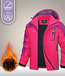 abordables -Mujer Chaqueta impermeable para senderismo Chaqueta para lluvia Chaqueta Cortavientos Verano Al aire libre Mantiene abrigado Impermeable Resistente al Viento Transpirable Abrigos Sudadera Impermeable