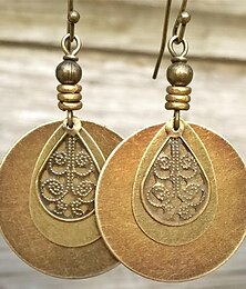 economico -Per donna Orecchini Vintage Esterno Albero Orecchino