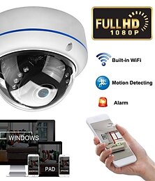 voordelige -1080p draadloze ip-camera 5x zoom buiten ir speed dome cctv-beveiliging