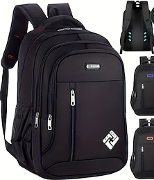 Χαμηλού Κόστους -1 τμχ υπερελαφρύ σακίδιο ανδρικής τσάντα πλάτης υπολογιστή μεγάλης χωρητικότητας ταξιδιού γυμνασίου γυμνασίου μαθητών λυκείου σχολική τσάντα με θύρα φόρτισης usb σχολική τσάντα τσάντα φορητού