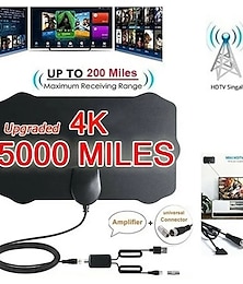 cheap -5000 Miles Range HDTV Antenna 4K HD Indoor Digital TV Aerial Signal Amplifier