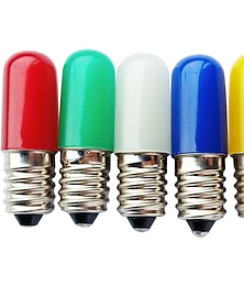 Недорогие -Светодиодные лампы-шарики мощностью 1,4 Вт, 60 лм, e14 t, 2 светодиодные бусины, 180–240 В.