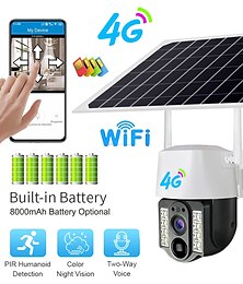 billige -VC3-W IP kamera 1080P (1920 × 1080) Kuppel Trådløs Bevegelsessensor Fjernadgang Vanntett Utendørs Brukerstøtte 128 GB