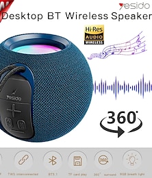 abordables -YSW13 Bocina Bluetooth Bluetooth Tarjeta TF Al Aire Libre Mini Sonido estéreo Altavoz Para Teléfono Móvil