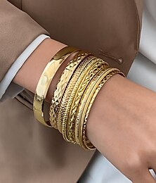 cheap -Women's Bangle Fashion Outdoor Geometry Bracelets & Bangles