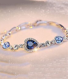 economico -Per donna Bracciali Di tendenza Esterno Con cuori Bracciale