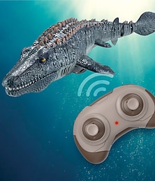 abordables -Mosasaur – télécommande sans fil 2.4g, modèle de simulation, jouet de pulvérisation d'eau, jouet d'eau de piscine pour enfants, nouvelle collection