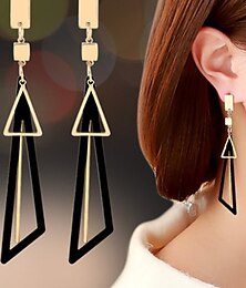 abordables -Femme Boucles d'oreille Mode Extérieur Géométrie Boucle d'oreille
