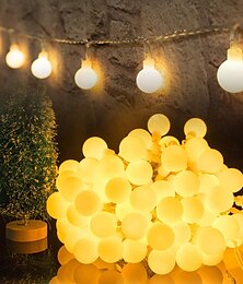 billige -elegant bryllupsmottak fest 3 m led lysstreng 20 led mini baller bryllup fe lys ferie fest utendørs gårdsplass dekorasjon lampe usb drevet