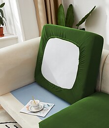 halpa -joustava sohva istuintyynynpäällinen slipcover joustava sohva nojatuoli loveseat 4 tai 3 istuttava harmaa musta punainen tavallinen kiinteä pehmeä kestävä pestävä