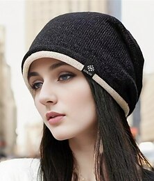 economico -Per donna Attivo Strada Colore puro Copricapo