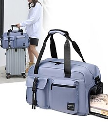 お買い得  -靴入れ付き旅行用ダッフルバッグ - 男性と女性向けの複数のポケットを備えたスタイリッシュで広々としたスポーツ&ウィークエンドバッグ